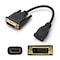 Add-On Add-onputer Peripherals; L HDMI2DVID Addon Hdmi To Dvi Male & Female Black Adapter HDMI2DVID - alternate 1